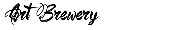 Art Brewery font preview